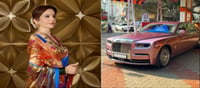 Nita Ambani's Pink Rolls-Royce Phantom VIII.!